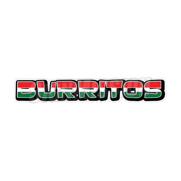 Safety Sign, 48 in Height, Vinyl, 18 in Length, Burritos
